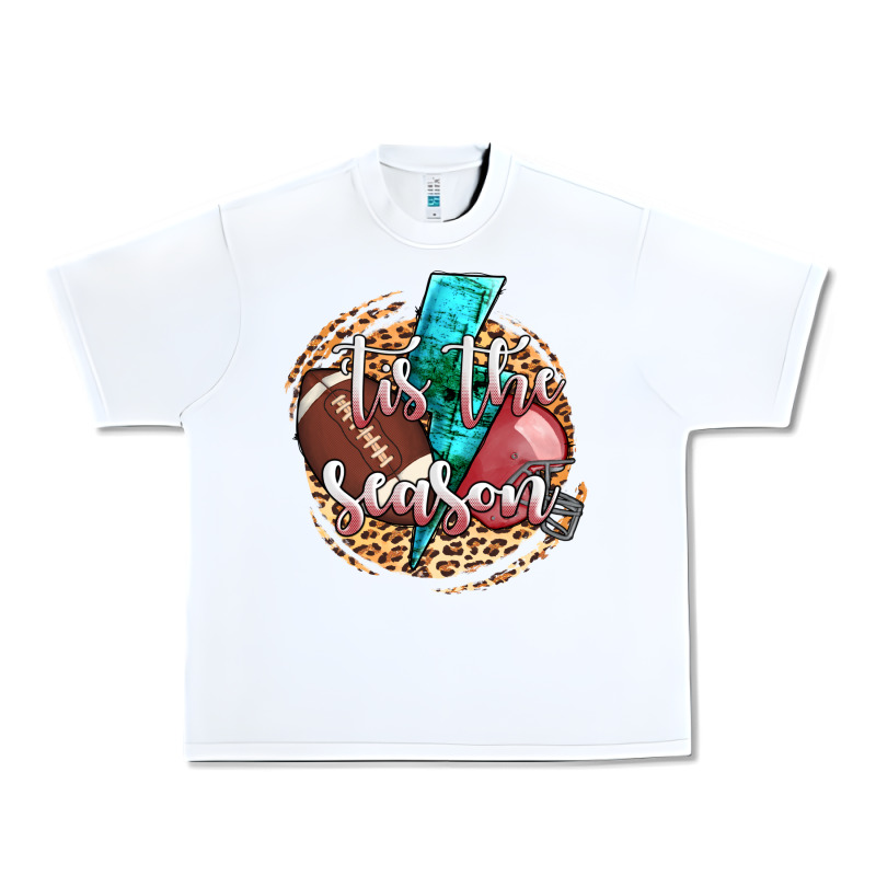 Tis The Season Football Helmet Urban Heavy Tee by AdoDesignShop | Teevron