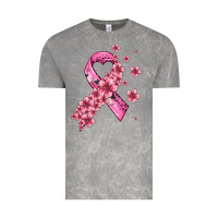 Cloud Rock pink cancer ribbon Vintage Tee - AdoDesignShop
