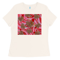 Bone valentine's day hearts bow and arrow Ladies Tee - RanaPortraitStore