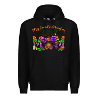 Black My Favorite Monsters Call Me Mom Premium Hoodie - texasbilliewilder