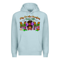 Blue Mist My Favorite Monsters Call Me Mom Premium Hoodie - texasbilliewilder