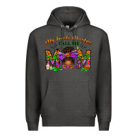 Charcoal Heather My Favorite Monsters Call Me Mom Premium Hoodie - texasbilliewilder