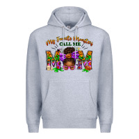 Heather Grey My Favorite Monsters Call Me Mom Premium Hoodie - texasbilliewilder