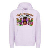 Lilac My Favorite Monsters Call Me Mom Premium Hoodie - texasbilliewilder