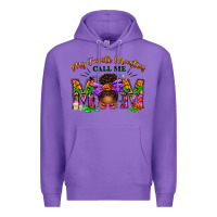 Purple My Favorite Monsters Call Me Mom Premium Hoodie - texasbilliewilder