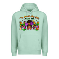 Seafoam My Favorite Monsters Call Me Mom Premium Hoodie - texasbilliewilder