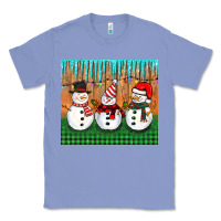 Colony Blue christmas snovman Classic Tee - BarkalooDesign