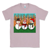 Lilac christmas snovman Classic Tee - BarkalooDesign