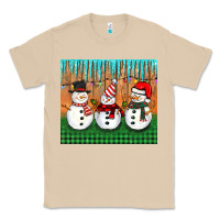 Mushroom christmas snovman Classic Tee - BarkalooDesign