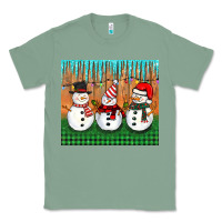 Sage christmas snovman Classic Tee - BarkalooDesign