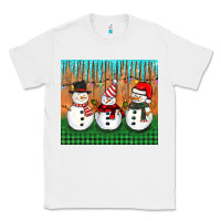White christmas snovman Classic Tee - BarkalooDesign