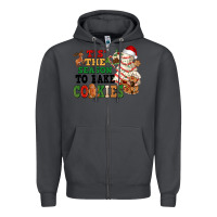 Smoke Tis' the season to bake cookies Zipper Hoodie - NancyCooperArtShop