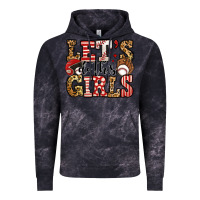 Cloud Black let's do this girls baseball Vintage Hoodie - Jasminsmagicworld