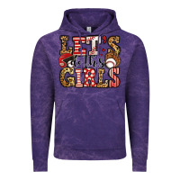 Cloud Purple let's do this girls baseball Vintage Hoodie - Jasminsmagicworld