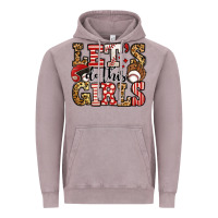 Vintage Zinc let's do this girls baseball Vintage Hoodie - Jasminsmagicworld
