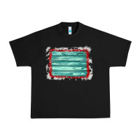 Black cowhide bandana wood background Urban Heavy Tee - AdoDesignShop