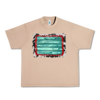 Burro cowhide bandana wood background Urban Heavy Tee - AdoDesignShop