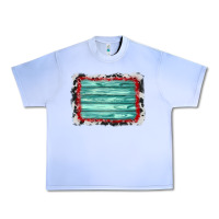 Grape Ice cowhide bandana wood background Urban Heavy Tee - AdoDesignShop