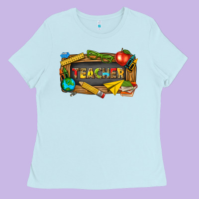 Teacher Ladies Tee Designed By Texasbilliewilder