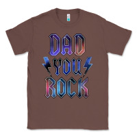 Chestnut Dad You Rock Classic Tee - LillyAllenDesigns