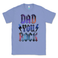 Colony Blue Dad You Rock Classic Tee - LillyAllenDesigns