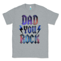 Heather Grey Dad You Rock Classic Tee - LillyAllenDesigns