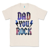 Natural Dad You Rock Classic Tee - LillyAllenDesigns