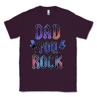 Plum Dad You Rock Classic Tee - LillyAllenDesigns
