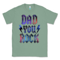 Sage Dad You Rock Classic Tee - LillyAllenDesigns