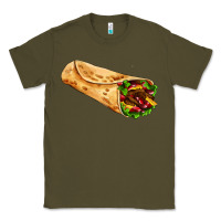 Army Green burrito Classic Tee - AdoDesignShop