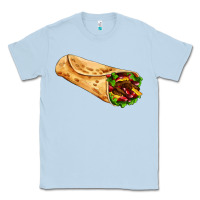 Dusty Blue burrito Classic Tee - AdoDesignShop