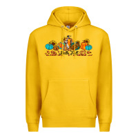 Lemon hello fall pumpkin sunflower Premium Hoodie - JahusDesignShop