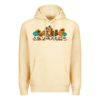 Pina Colada hello fall pumpkin sunflower Premium Hoodie - JahusDesignShop