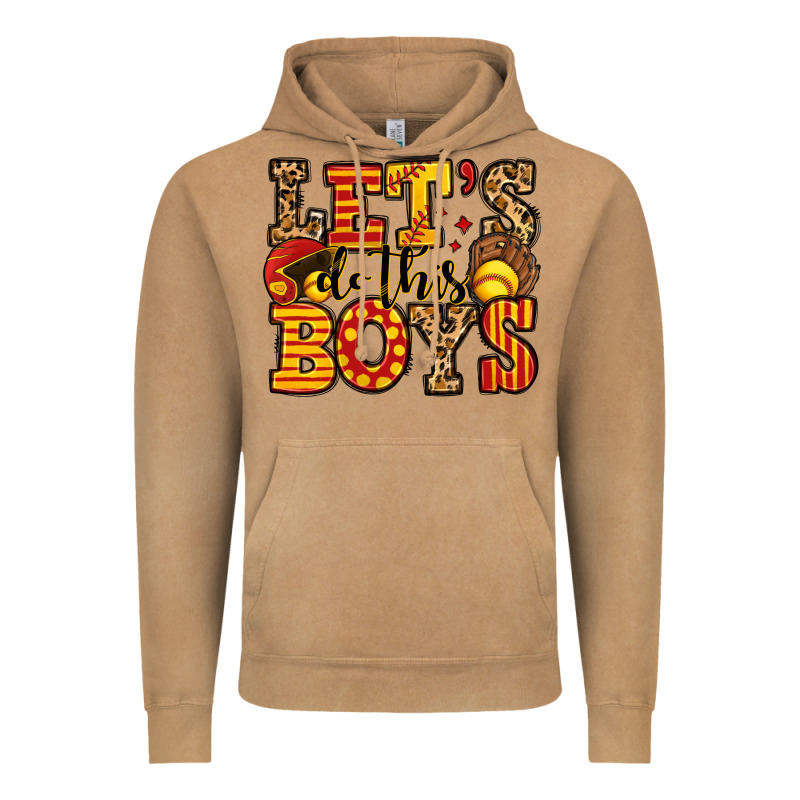 Let's Do This Boys Softball Vintage Hoodie by Jasminsmagicworld | Teevron