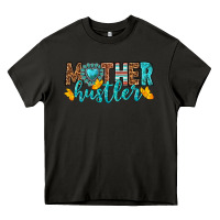 Asphalt mother hustler Heavy Core Tee - texasbilliewilder