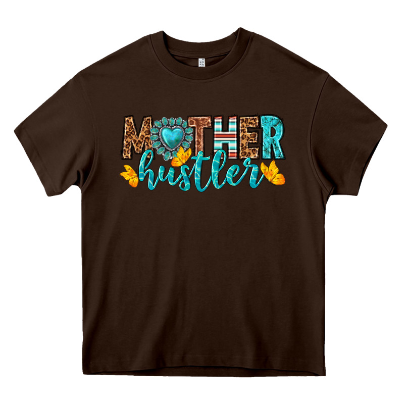 Mother Hustler Heavy Core Tee by texasbilliewilder | Teevron