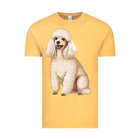 Vintage Mustard standart poodle Vintage Tee - Artiststas