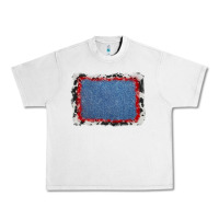 Lunar Rock cowhide bandana denim background Urban Heavy Tee - AdoDesignShop