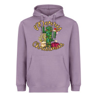 Lavender Cactus Christmas Heavyweight Hoodie - Bettercallsaul
