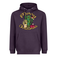 Plum Cactus Christmas Heavyweight Hoodie - Bettercallsaul