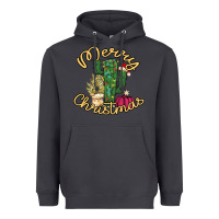 Cactus Christmas Heavyweight Hoodie | Teevron