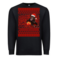 Black Merry Christmas Labrador Retriever Premium Sweatshirt - Bettercallsaul