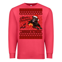 Cardinal Merry Christmas Labrador Retriever Premium Sweatshirt - Bettercallsaul