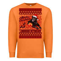 Carrot Merry Christmas Labrador Retriever Premium Sweatshirt - Bettercallsaul