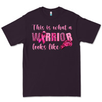 Plum This Is What a Warrior Looks Like Premium Tee - texasbilliewilder