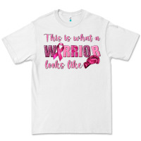 White This Is What a Warrior Looks Like Premium Tee - texasbilliewilder