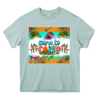 Born To Camp Heavy Core Tee | Teevron