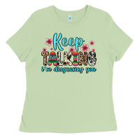 Matcha keep talking i m diagnosing you Ladies Tee - Zillion Design Studio
