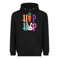 Black hip hop easter girls toddlers kids leopard bunny Heavyweight Hoodie - Bettercallsaul
