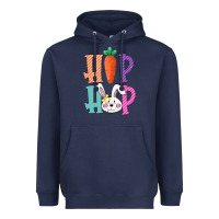 Hip Hop Easter Girls Toddlers Kids Leopard Bunny Heavyweight Hoodie | Teevron